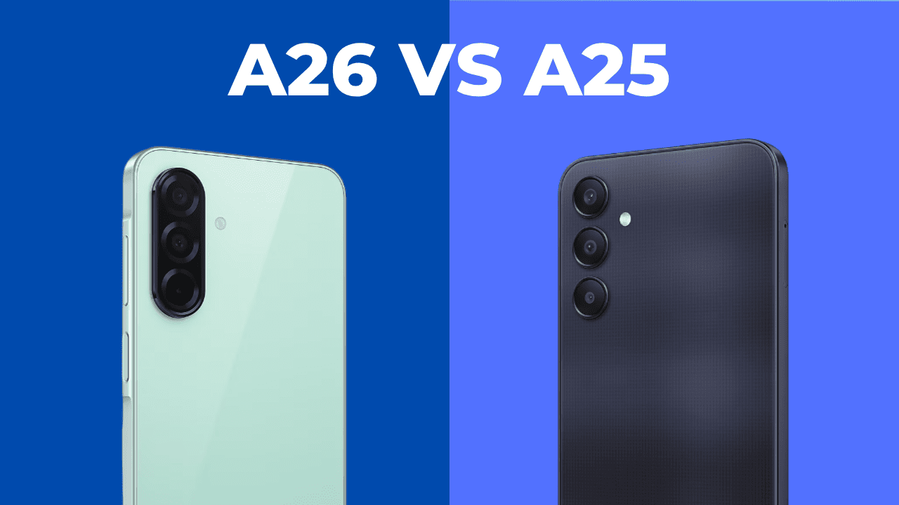 Galaxy A26 vs Galaxy A25: Qual é o melhor? Comparativo