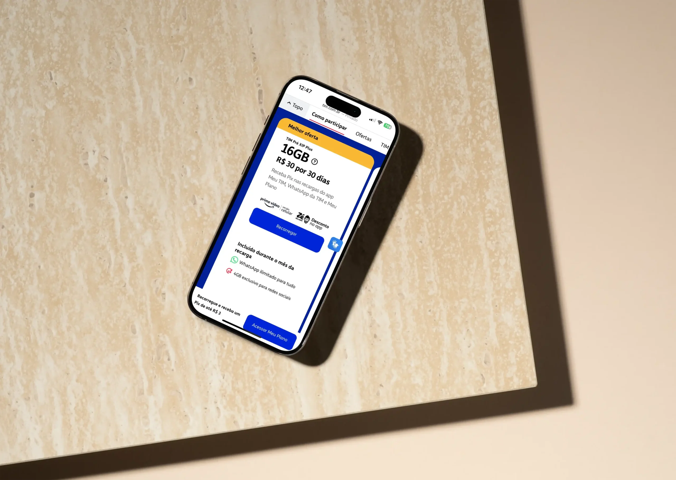 Tim Pré Xip Plus: vale a pena? Valores e benefícios