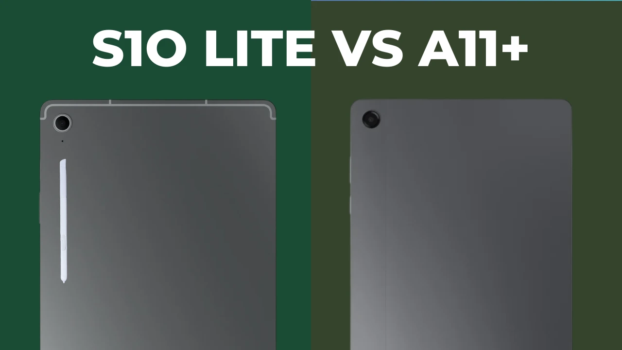 Galaxy Tab A11+ vs Galaxy Tab S10 Lite: qual o melhor? Comparativo