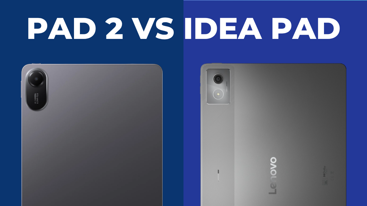 Lenovo Idea Pad vs Redmi Pad 2: qual é melhor? Comparativo