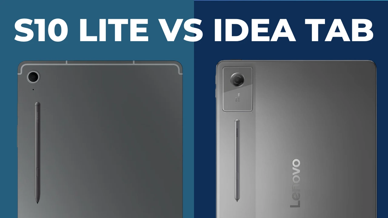 Galaxy Tab S10 Lite vs Lenovo Idea Tab: qual é melhor? Comparativo