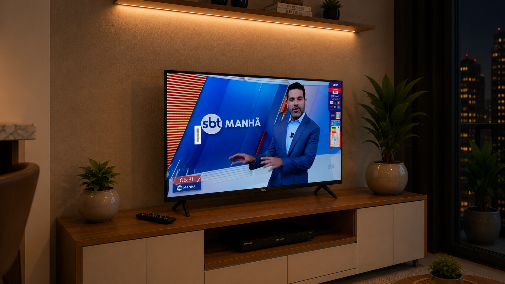 TV OAC de 32 polegadas é boa? Vale a pena? Análise (32S5155)