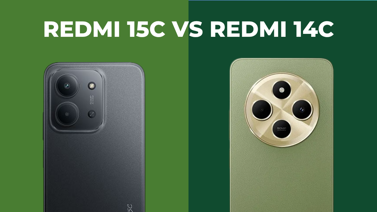 Redmi 15C vs Redmi 14C: qual é o melhor? O que muda? Comparativo