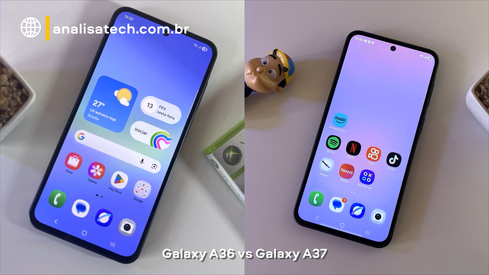 Galaxy A37 vs Galaxy A36: qual é melhor? O que muda? Comparativo